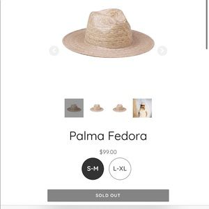 Lack of Color Palma Fedora small/med